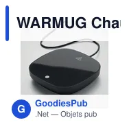 WARMUG Chauffe-tasse en ABS - Miniature 6