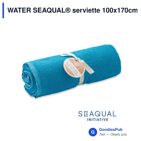 WATER SEAQUAL® serviette 100x170cm