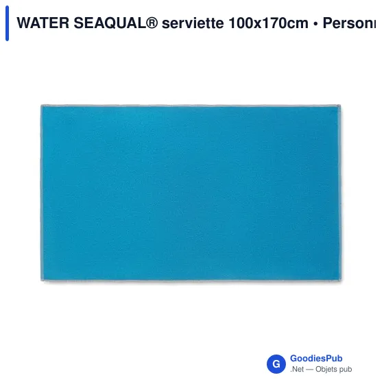 WATER SEAQUAL® serviette 100x170cm - Image 4