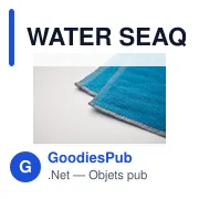 WATER SEAQUAL® serviette 100x170cm - Miniature 6