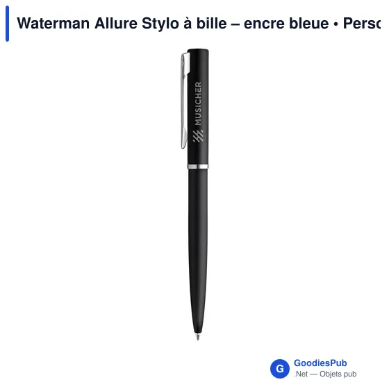 Stylo à bille personnalisable Waterman Allure avec logo - Image 2