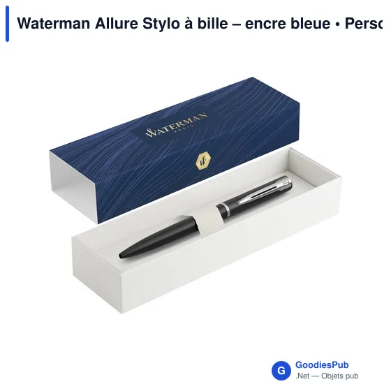 Stylo à bille personnalisable Waterman Allure avec logo - Image 3