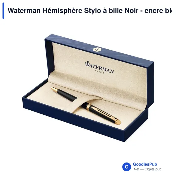 Stylo à bille personnalisable Waterman Hémisphère avec logo - Image 3
