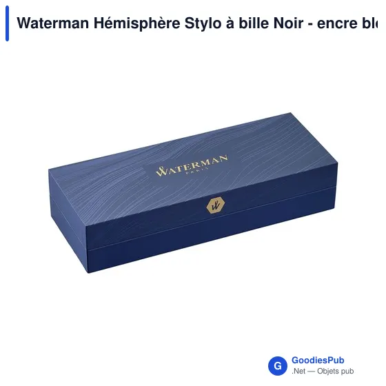 Stylo à bille personnalisable Waterman Hémisphère avec logo - Image 4