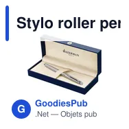 Stylo roller personnalisable Waterman Hémisphère avec logo - Miniature 4