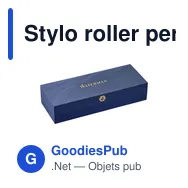 Stylo roller personnalisable Waterman Hémisphère avec logo - Miniature 5