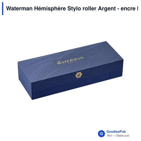 Stylo roller personnalisable Waterman Hémisphère avec logo - Image 5