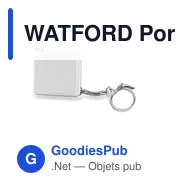 WATFORD Porte-clefs mètre de 1 m - Miniature 1