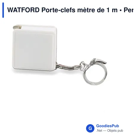 WATFORD Porte-clefs mètre de 1 m