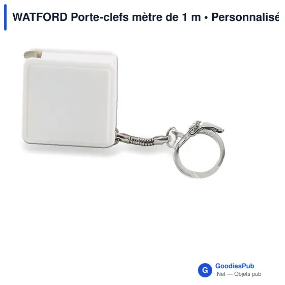 WATFORD Porte-clefs mètre de 1 m - Image 1