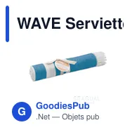 WAVE Serviette SEAQUAL® 100x170cm - Miniature 12