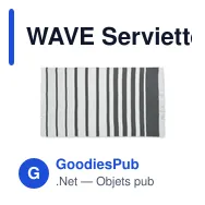 WAVE Serviette SEAQUAL® 100x170cm - Miniature 9
