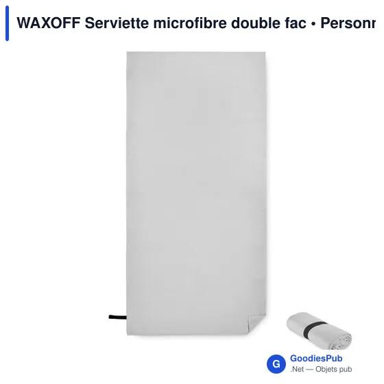 WAXOFF Serviette microfibre double fac - Image 1