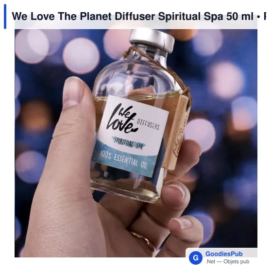 Diffuseur de parfum personnalisable We Love The Planet - 50 mlavec logo - Image 3