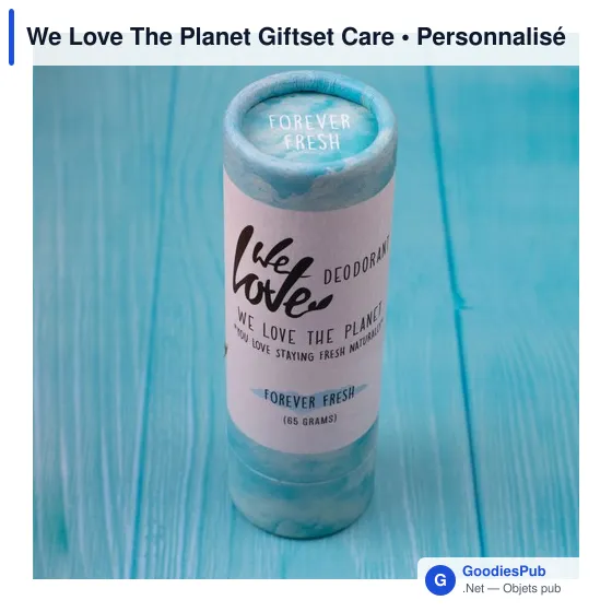 Coffret cadeau de soins personnalisable avec logo - We Love The Planet - Image 4