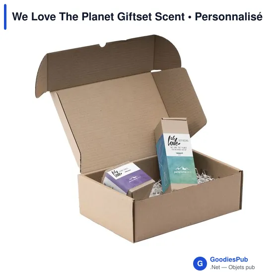 Coffret cadeau parfumé personnalisable avec logo - We Love The Planet - Image 4