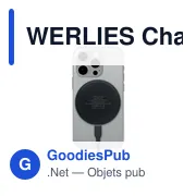 WERLIES Chargeur sans fil 3 en 1 15W - Miniature 4