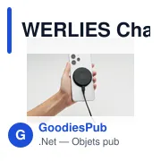 WERLIES Chargeur sans fil 3 en 1 15W - Miniature 5