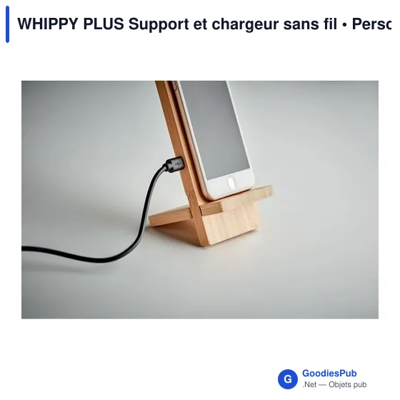 WHIPPY PLUS Support et chargeur sans fil - Image 7