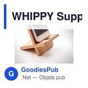 WHIPPY Support de téléphone en bambou - Miniature 6