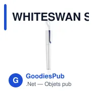 WHITESWAN Stylo à bille Twist en ABS - Miniature 5