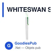 WHITESWAN Stylo à bille Twist en ABS - Miniature 8