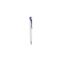 Variante bleu - WHITESWAN Stylo à bille Twist en ABS