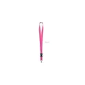 Variante fuchsia - WIDE LANY Lanyard crochet métal 25mm