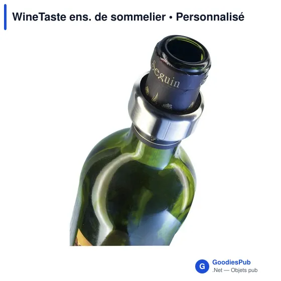 Ensemble de sommelier personnalisable avec logo - WineTaste - Image 1