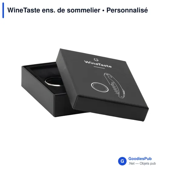 Ensemble de sommelier personnalisable avec logo - WineTaste - Image 3