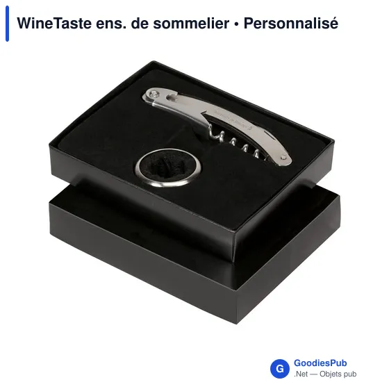 Ensemble de sommelier personnalisable avec logo - WineTaste - Image 4