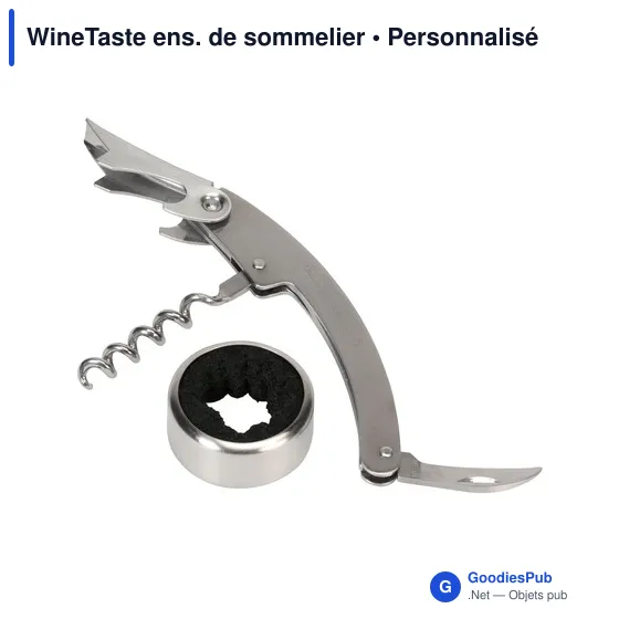 Ensemble de sommelier personnalisable avec logo - WineTaste - Image 5