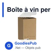 Boîte à vin personnalisable en bois avec logo - WineWood - Miniature 3