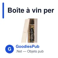 Boîte à vin personnalisable en bois avec logo - WineWood - Miniature 5