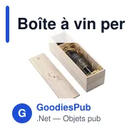 Boîte à vin personnalisable en bois avec logo - WineWood - Miniature 7