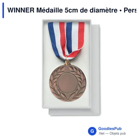 WINNER Médaille 5cm de diamètre