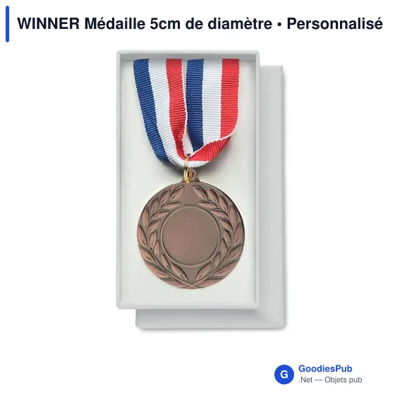 WINNER Médaille 5cm de diamètre - Image 1