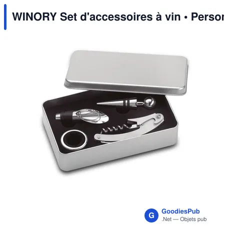 WINORY Set d'accessoires à vin