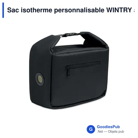 Sac isotherme personnalisable WINTRY avec logo
