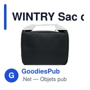 Sac isotherme personnalisable WINTRY avec logo - Miniature 4