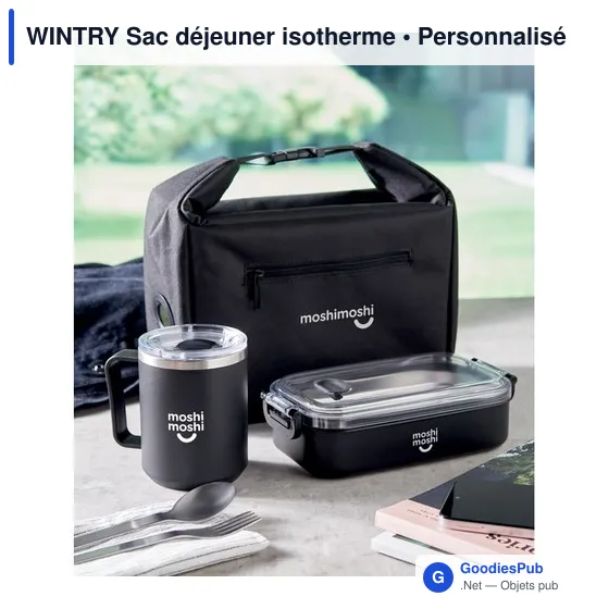 Sac isotherme personnalisable WINTRY avec logo - Image 5