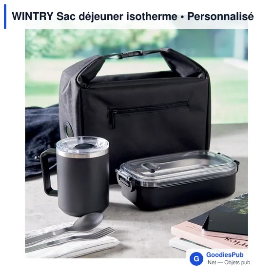 Sac isotherme personnalisable WINTRY avec logo - Image 6