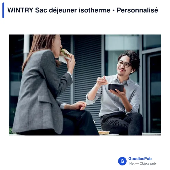 Sac isotherme personnalisable WINTRY avec logo - Image 9