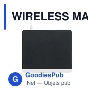 WIRELESS MATTY Tapis de souris chargeur liège - Miniature 2