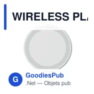 WIRELESS PLATO Chargeur sans fil rond - Miniature 3