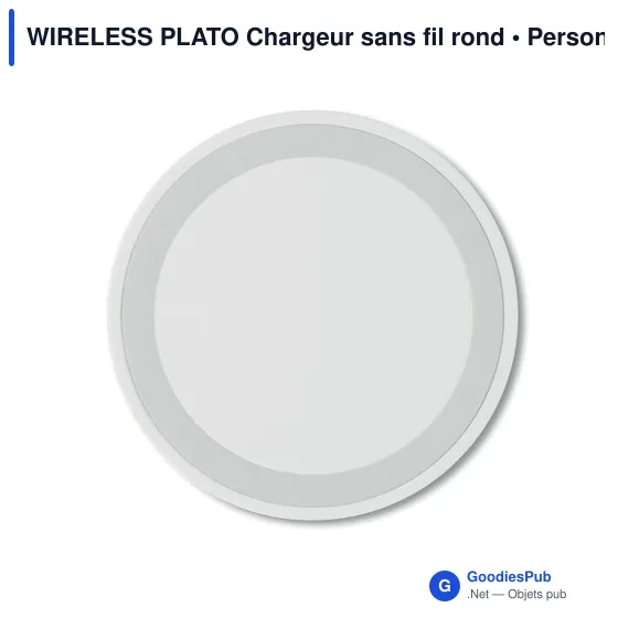 WIRELESS PLATO Chargeur sans fil rond - Image 3