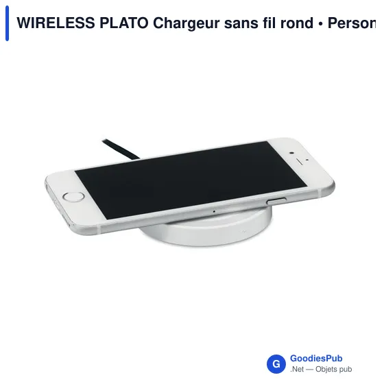 WIRELESS PLATO Chargeur sans fil rond - Image 4