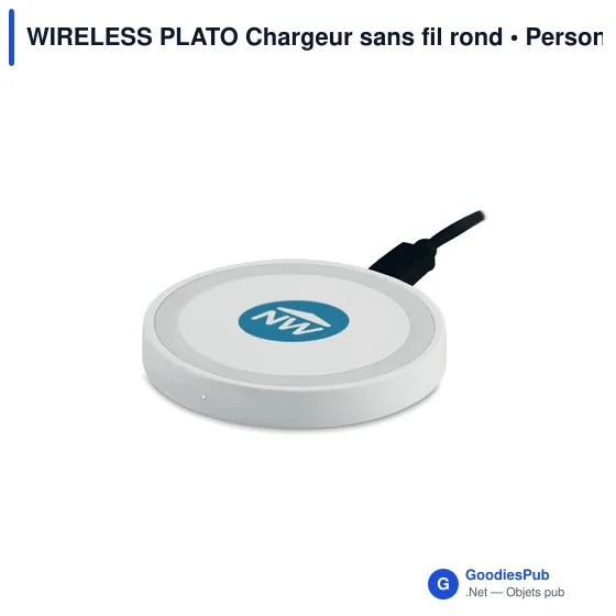 WIRELESS PLATO Chargeur sans fil rond - Image 6