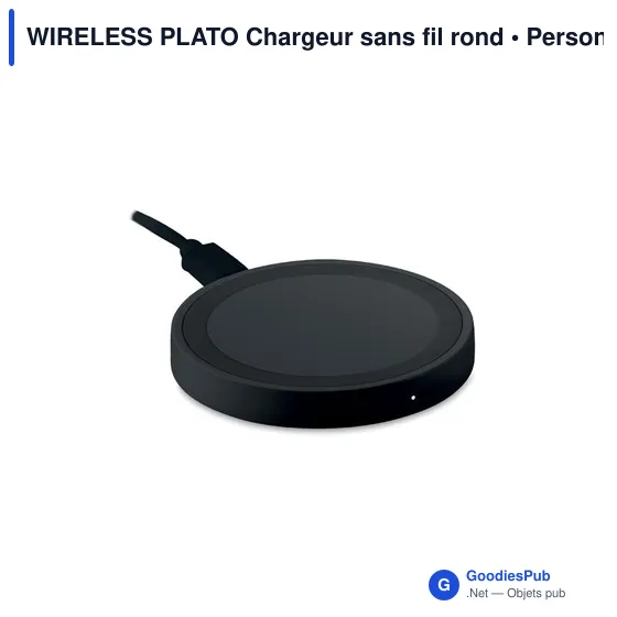 WIRELESS PLATO Chargeur sans fil rond - Image 9