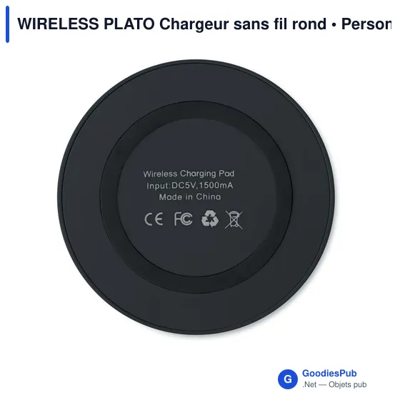 WIRELESS PLATO Chargeur sans fil rond - Image 10